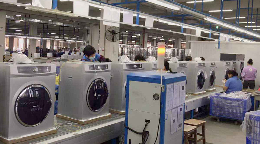 對滾筒干衣機生產過程嚴格管理，是金環電器獲得松下訂單的致勝法寶